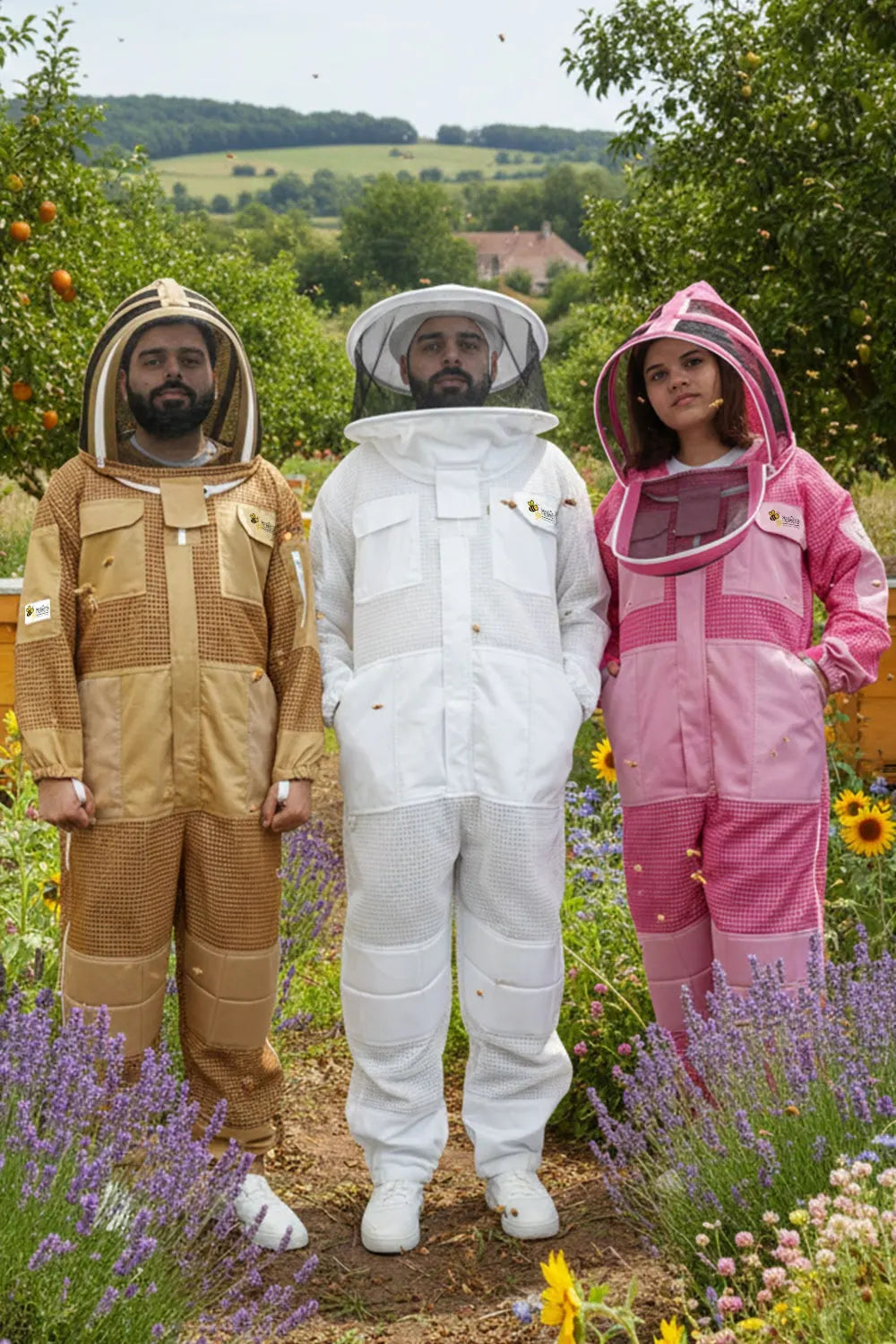 3-Layer Super Cool Mesh Beekeeping Suit