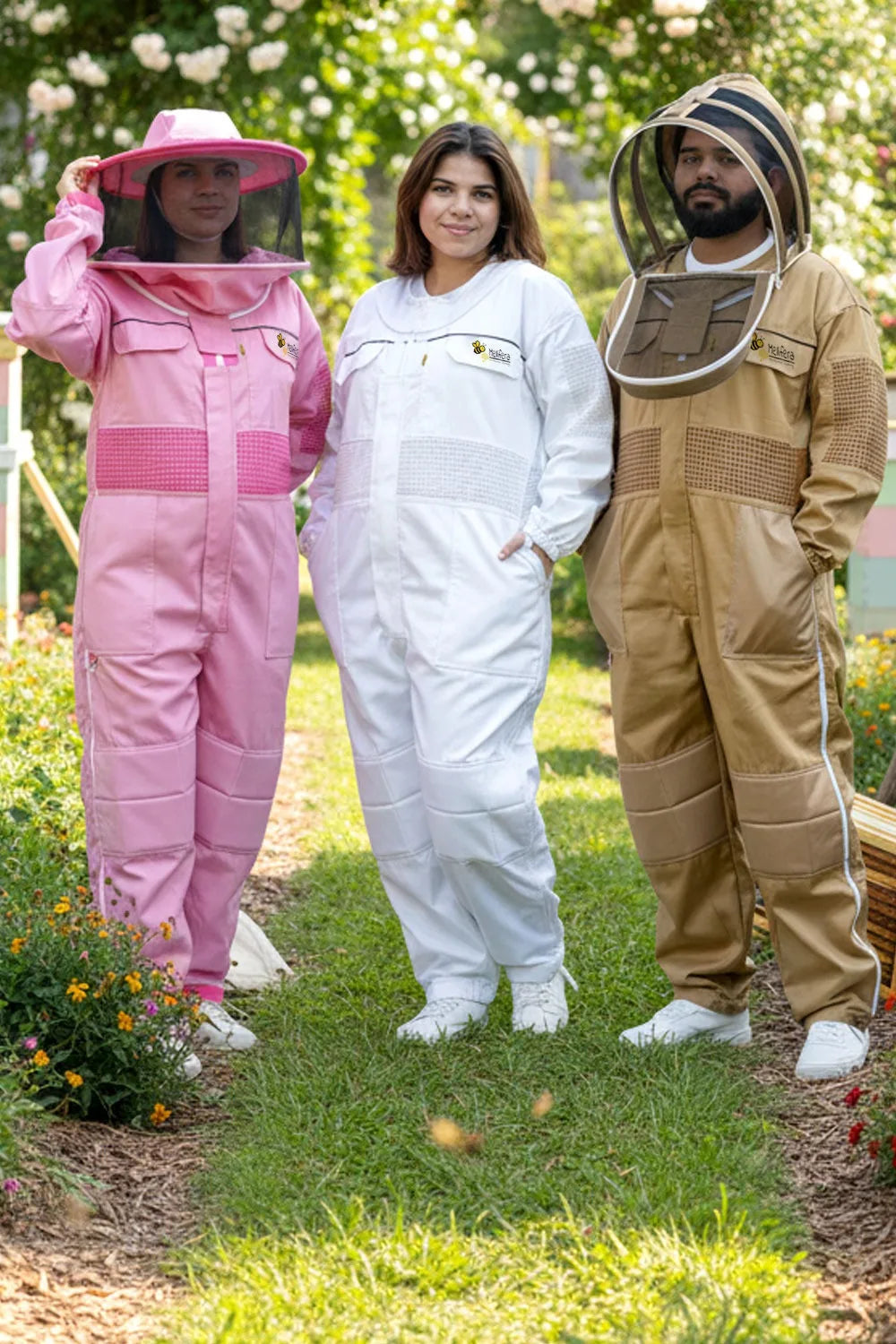 Poly Cotton Semi Ventilated Beekeeping Suit