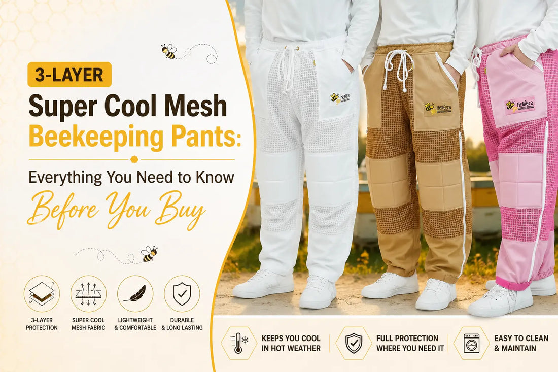 3 Layer Super Cool Mesh Beekeeping Pants: Everything You Need to Know Before You Buy