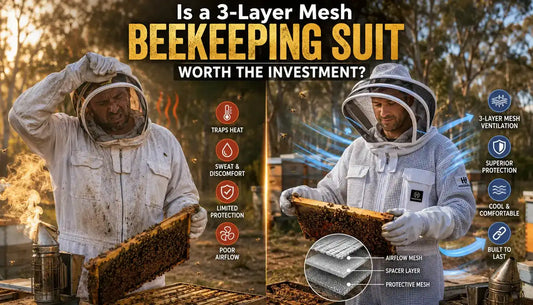 Is a 3-Layer Mesh Beekeeping Suit Worth the Investment?