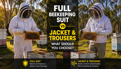 Full Beekeeping Suit vs Jacket & Trousers: What Should You Choose?