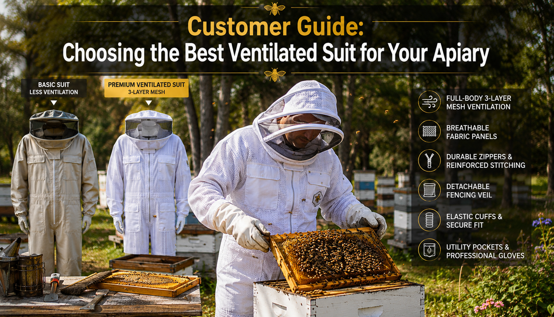 Customer Guide: Choosing the Best Ventilated Suit for Your Apiary