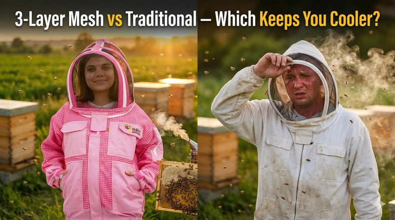 3-Layer Mesh Beekeeping Jacket vs Traditional Jackets: Which One Is Better for Beekeepers?