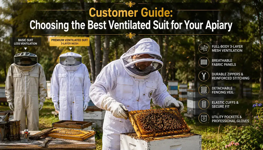 Customer Guide: Choosing the Best Ventilated Suit for Your Apiary