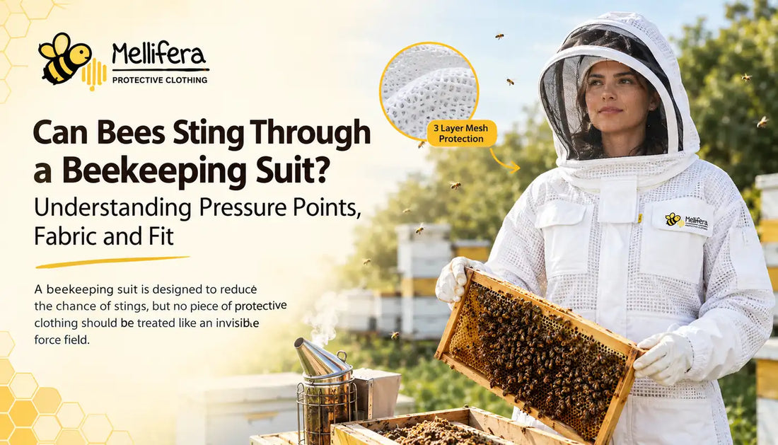 Can Bees Sting Through a Beekeeping Suit? Understanding Pressure Points, Fabric and Fit