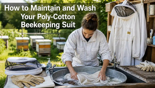 How to Maintain and Wash Your Poly-Cotton Beekeeping Suit