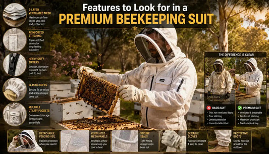 Features to Look for in a Premium Beekeeping Suit