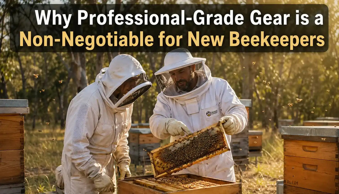 Why Professional-Grade Gear is a Non-Negotiable for New Beekeepers