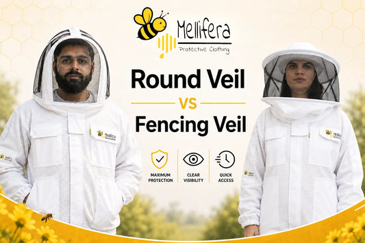 Round Veil vs Fencing Veil: Which Beekeeping Veil Gives Better Protection?