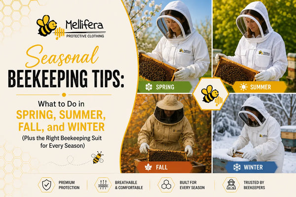 Seasonal Beekeeping Tips: What to Do in Spring, Summer, Fall, and Winter (Plus the Right Beekeeping Suit for Every Season)