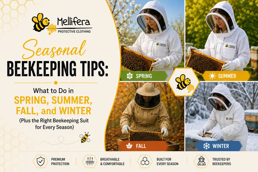 Seasonal Beekeeping Tips: What to Do in Spring, Summer, Fall, and Winter (Plus the Right Beekeeping Suit for Every Season)