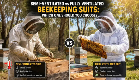 Semi-Ventilated vs Fully Ventilated Beekeeping Suits: Which One Should You Choose?