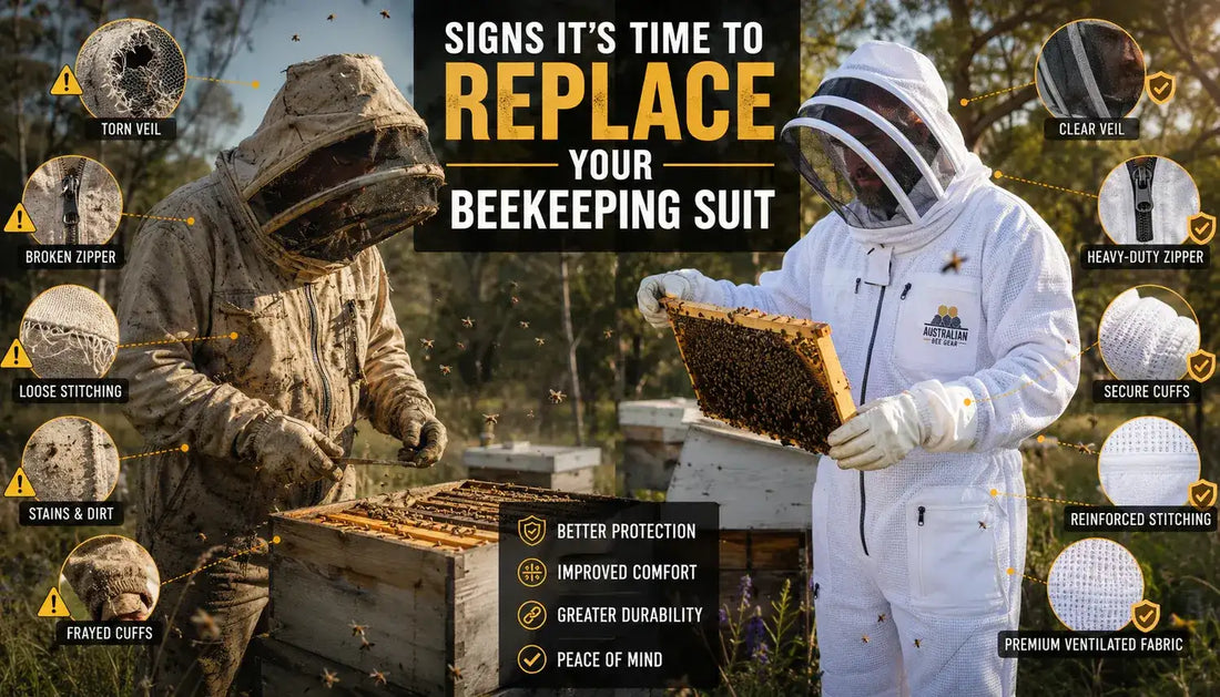 Signs It’s Time to Replace Your Beekeeping Suit