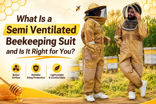 What Is a Semi Ventilated Beekeeping Suit and Is It Right for You?