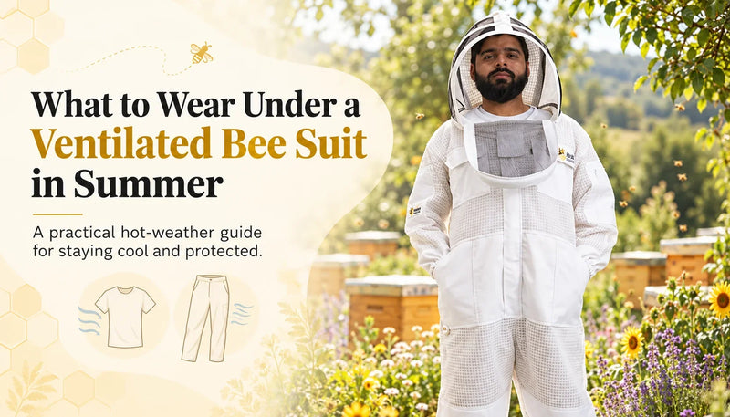 What to Wear Under a Beekeeping Suit in Hot Weather