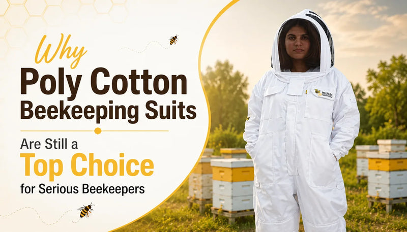 Why Poly Cotton Beekeeping Suits Are Still a Top Choice for Serious Beekeepers