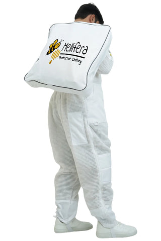 Mellifera beekeeping suit with branded storage and carrying bag – complete set for US beekeepers